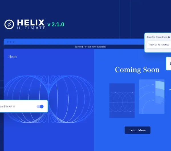 Helix Ultimate v2.1.0 - Elevating Joomla Experience to New Heights